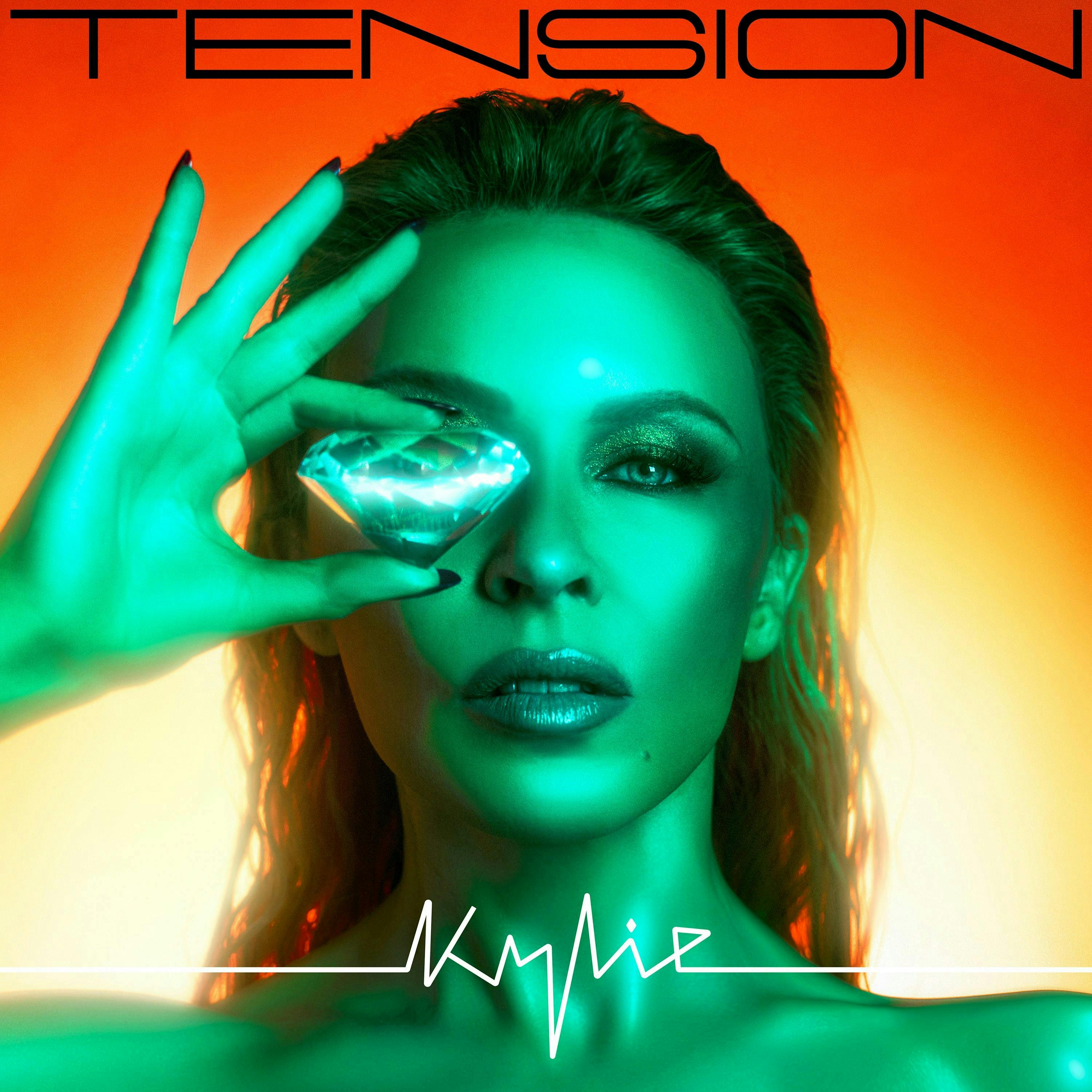 La cover del nuovo album "Tension" di Kylie Minogue