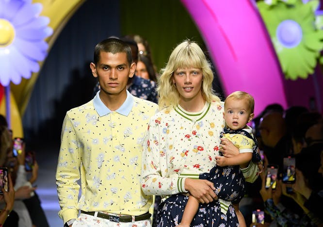 Benetton la collezione primavera estate 2024 alla Milano Fashion Week
