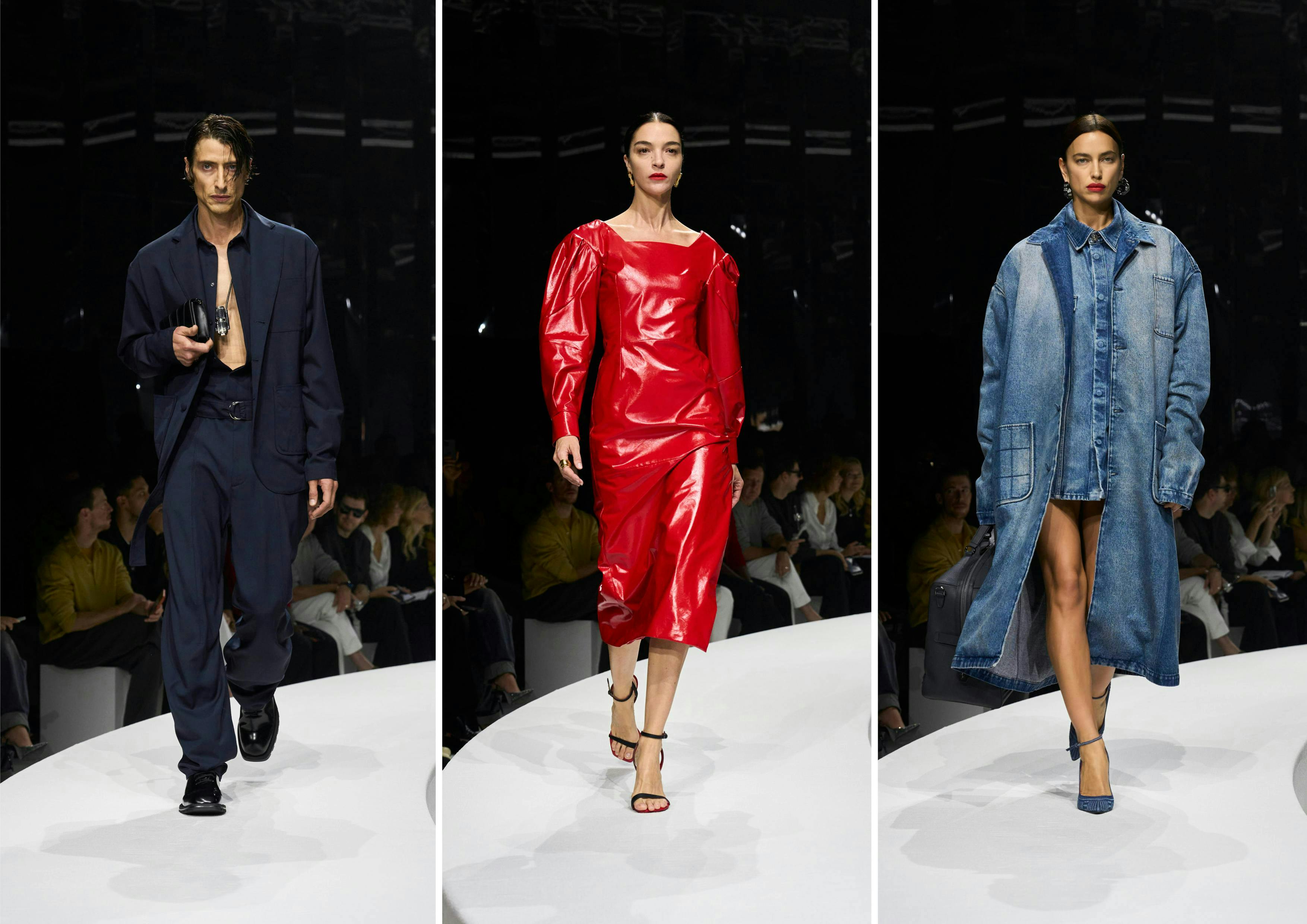 Ferrari la collezione primavera estate 2024 alla Milano Fashion Week