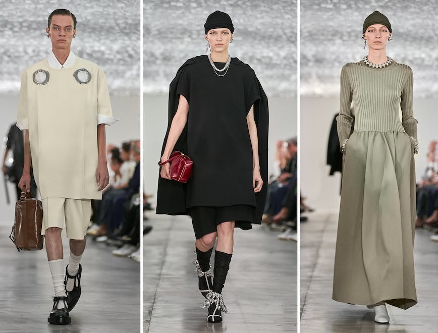 Jil Sander la sfilata donna e uomo primavera estate 2024 alla Milano Fashion Week
