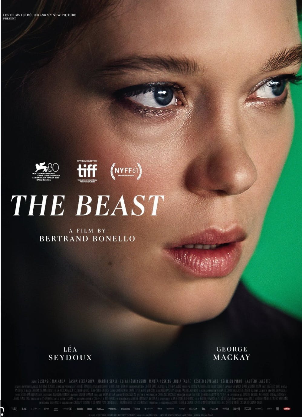 Lea Seydoux sulla locandina di The Beast