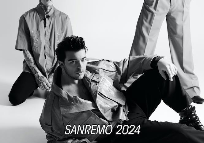 The Kolors in cover indossano total look EMPORIO ARMANI