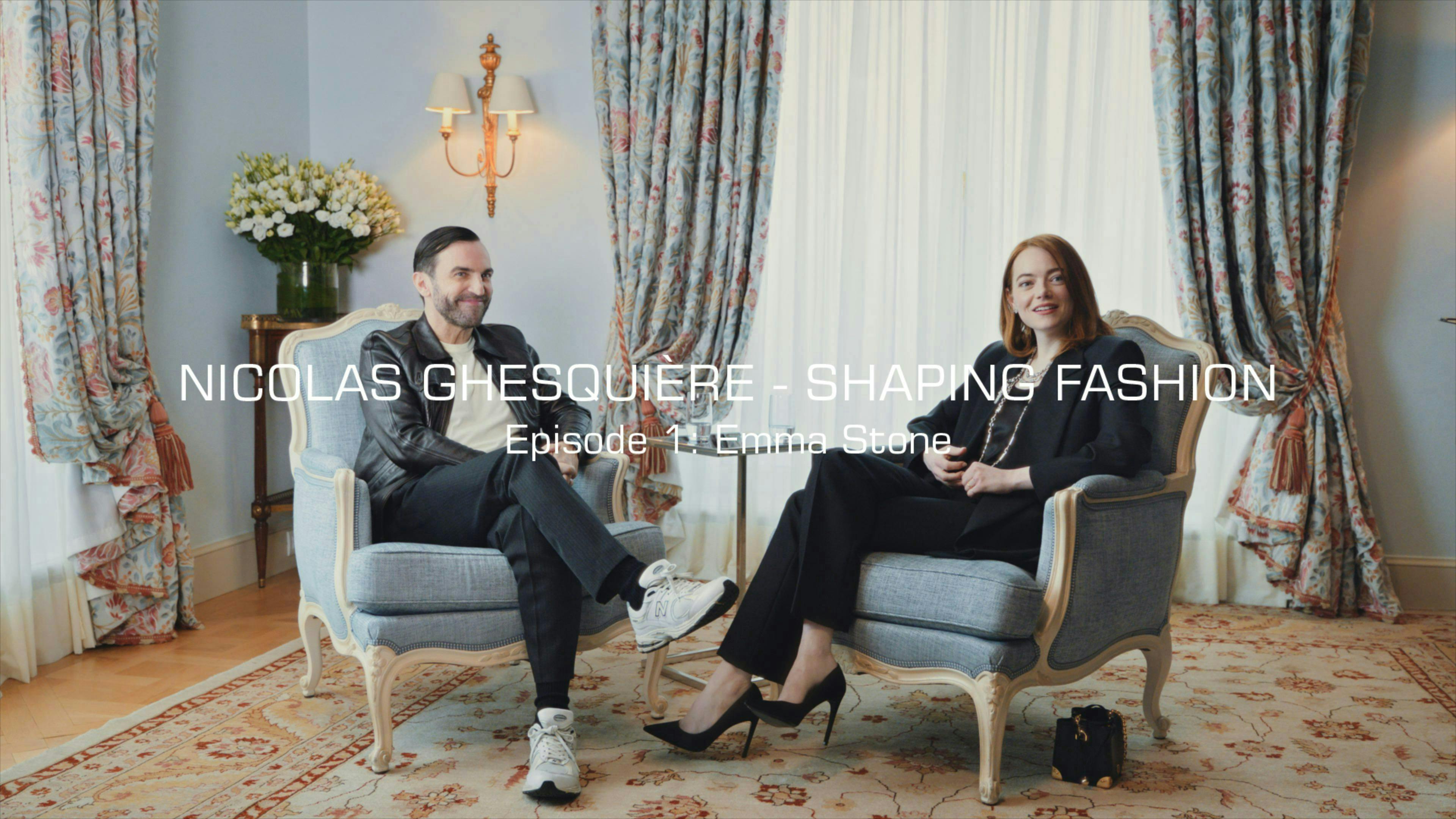 "Nicolas Ghesquière: Shaping Fashion", la nuova serie Youtube che celebra il legame decennale tra il Direttore Artistico delle Collezioni Donna e la Maison. (Courtesy of Louis Vuitton)