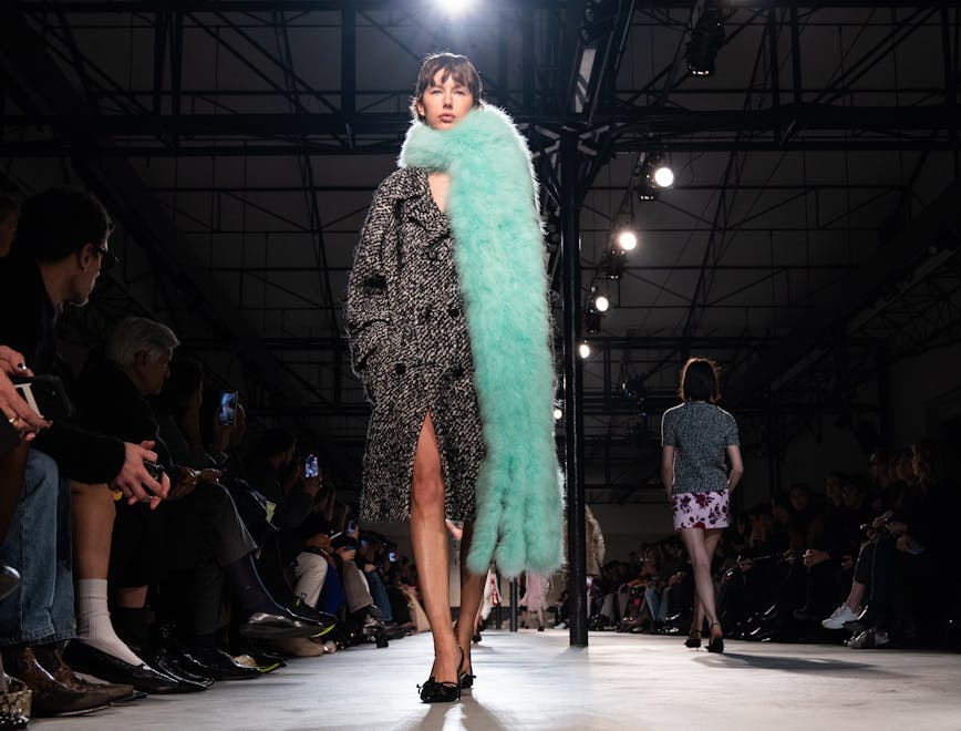 N°21 la sfialta donna autunno inverno 2024-25 alla Milano Fashion Week (Getty Images)