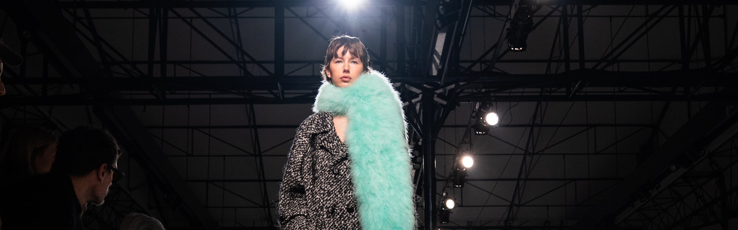 N°21 la sfialta donna autunno inverno 2024-25 alla Milano Fashion Week (Getty Images)