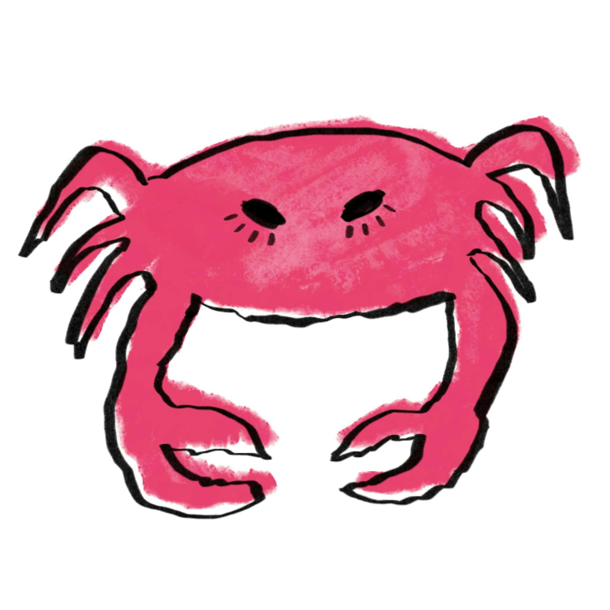 food seafood animal crab invertebrate sea life face head person baby