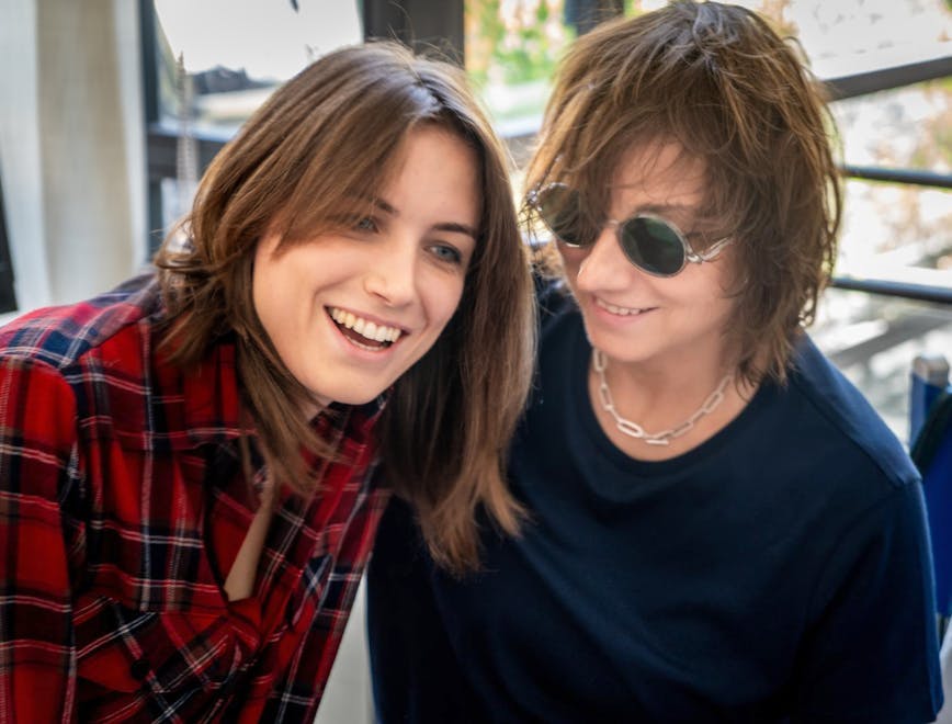 Letizia Toni e Gianna Nannini sul set del film Sei nell'Anima di Cinzia TH Torrini per Netflix